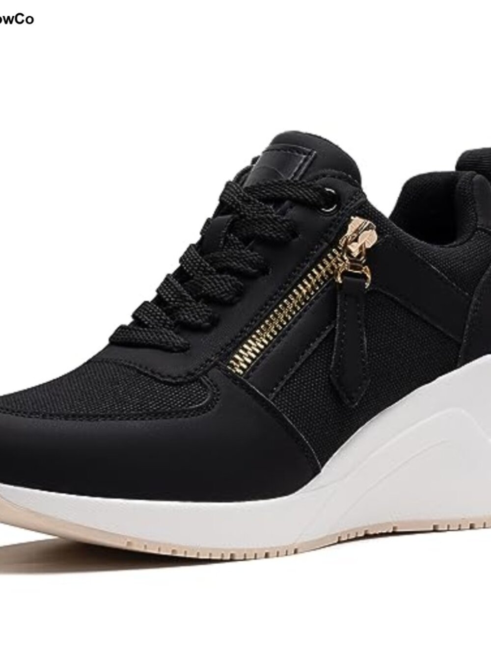 Wedge Heel Sneakers for Women Platform Tennis Shoes Breathable Lightweight